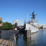 That afternoon, I went to the Naval and Military Park. They have on display a Cruiser, a Destroyer and a submarine. The self-guided tour through them was terrific.