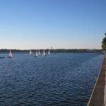 I walked back to the yacht club along the waterfront.