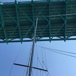 I probably cleared the Ambassador Bridge by over 100 feet. This picture is still mandatory.