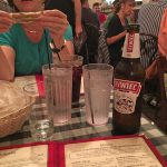 I've included this picture of Kathleen reading her breadsticks because it's one of the few pictures I took of her this weekend.