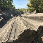 My favorite stop on Kelleys Island is the glacial grooves. They were scraped through the limestone and are 350 to 400 million years old.