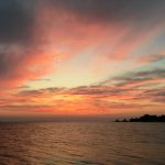 After a nap and a couple hours of work, I was treated to a fantastic sunset.