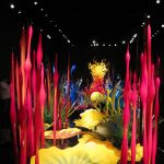 His installations in the gallery were awe inspiring. Some of them were massive. These three pictures were different views from the same installation.