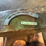 We were each given half a horseshoe to start with.