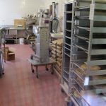 I actually took this picture before we sat down. I was looking forward to some berry pie. They had a bunch of them.