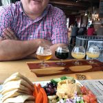 There were several breweries in Astoria. We went to Fort George Brewery and had a great view of the Columbia River.