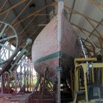 I emailed him and asked if we could stop by for a short visit.