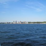 But it cleared up before we got to Victoria well enough that I could see shore to shore.