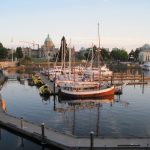 Victoria inner harbor. If I were a west coast sailor, this would be a bucket list port.