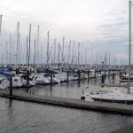 We spent the night in Everett Washington and ate dinner near the biggest marina I’ve ever seen. There were literally hundreds and hundreds of sailboats. Walking along the marina, I spotted Makana, an Ericson 32 very similar to my boat. It was named Thelonious when Christian Williams, the prior owner, sailed it from L.A. to Hawaii and back documenting the journey with videos and books that I’ve watched and read several times. The boat is practically a celebrity to me.