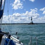 First was Conneaut. This is the Conneaut light. I poked my bow in the harbor and decided to get on to Ashtabula.