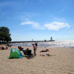 Another nice Lake Erie beach.