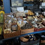 Look at all the truffles. The black truffles were about 90 cents a gram.