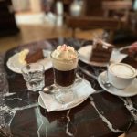 Besides the coffee, we had Sachertorte.