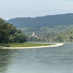 When we went through the Wachau Valley of the Danube the scenery was incredible. They had a narrated commentary as we passed churches, castles, and towns.
