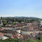 In Melk, Austria, we toured the Melk Abbey. Founded in 1089, it is still a school.