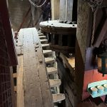 The huge transfer gears