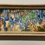 His final painting: Tree Roots