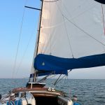 There was enough wind to sail. Not enough wind to go fast. But I was content with that and had an idyllic morning. It really does not get much better than this.