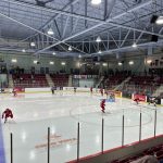 I went to a Leamington Flyers junior hockey game. These are 15–20-year-olds. It was very exciting. The Flyers won 2-1.