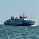 9/16/24 – I departed Leamington to head to Middle Bass Island. The Pelee Islander caught up to me and passed me just as I was getting to the northwest corner of Pelee Island.