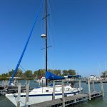 Docked at Middle Bass Island, Ohio.