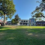 After working for a few hours, I headed into town for dinner.